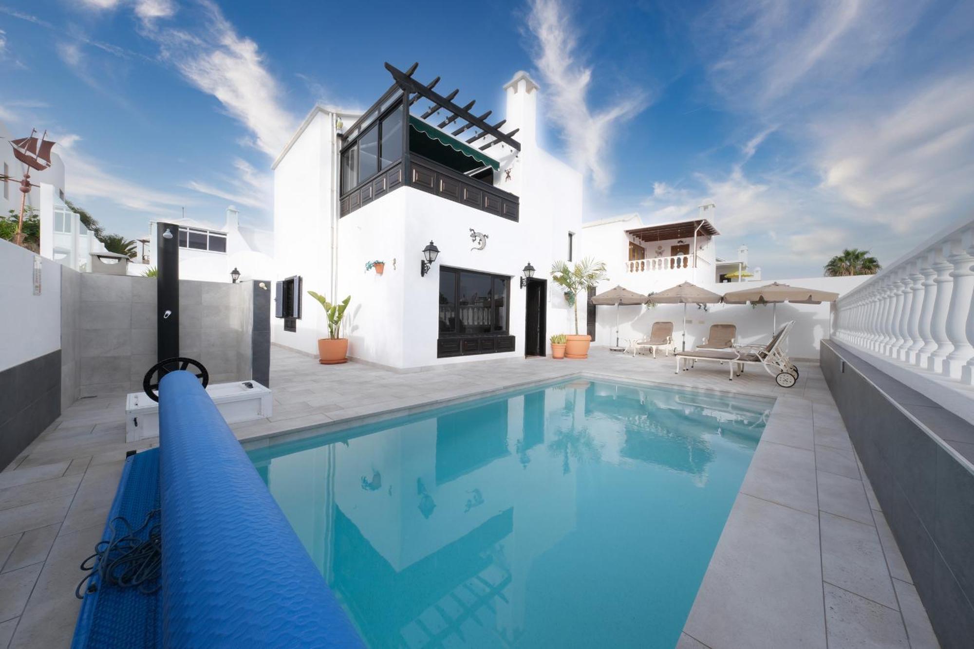Villa Casa San Valentin con piscina privada Puerto del Carmen  Esterno foto